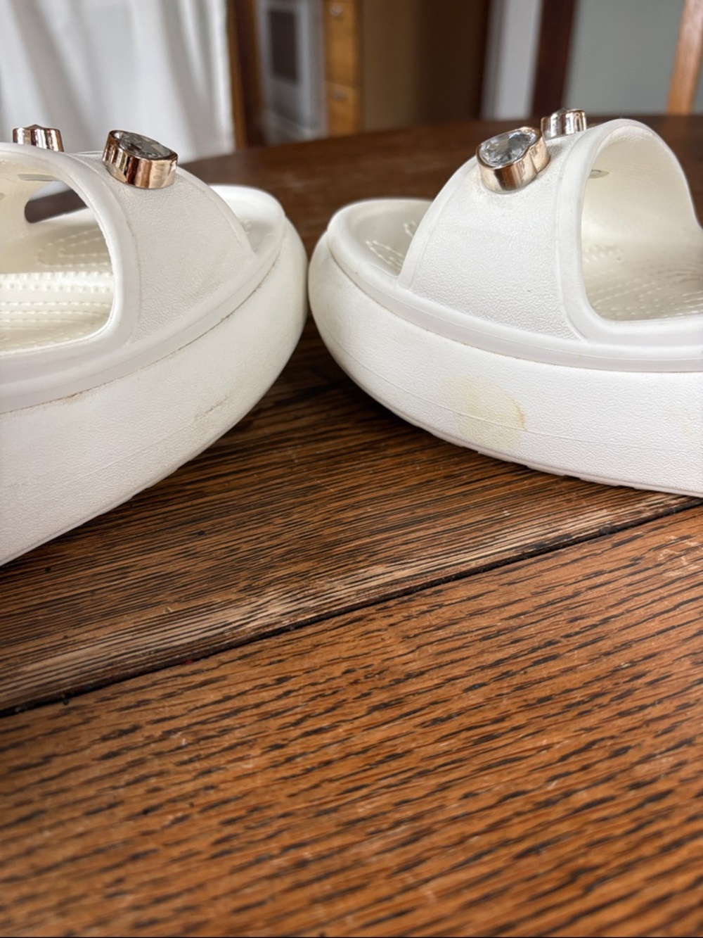 Crocs Mega Crocs Women’s Size 10 with charms - Picture 9 of 11